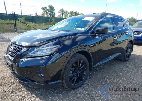 2024 Nissan Murano Sv Intelligent Awd z USA, uszkodzony, nr VIN 5N1AZ2BS8RC114307